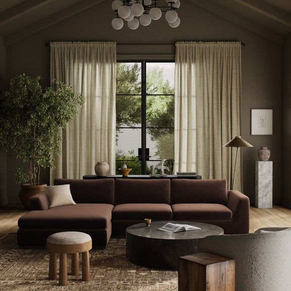 Colt 2-Piece Sectional - Surrey Cocoa