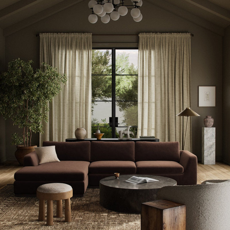 Colt 2-Piece Sectional - Surrey Cocoa
