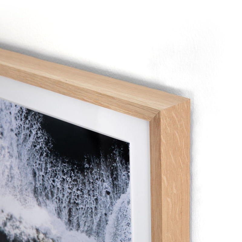 Wave Break 1 by Michael Schauer - White Oak