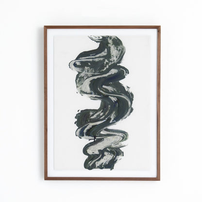 Marbled Stroke by Gold Rush Art Co. - Walnut 2.5