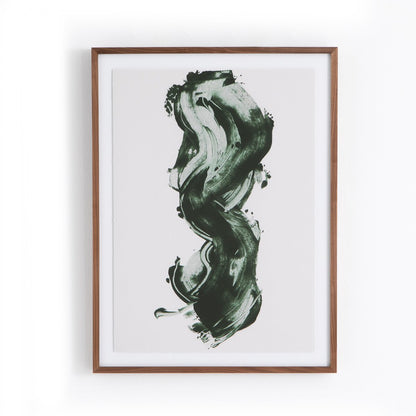 Green Stroke by Gold Rush Art Co. - Walnut 2.5