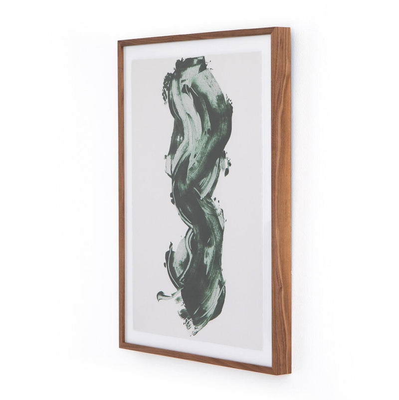 Green Stroke by Gold Rush Art Co. - Walnut 2.5