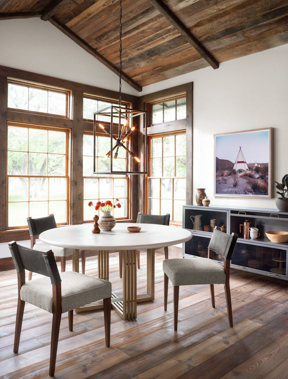 Ferris Dining Chair - Nubuck Charcoal
