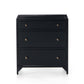 Belmont Storage Nightstand - Black