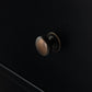 Belmont 8 Drawer Metal Dresser - Black