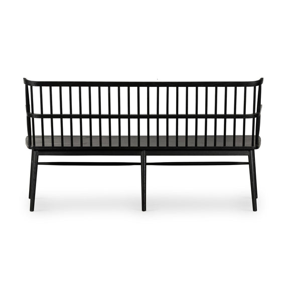 Aspen Bench - Black Oak