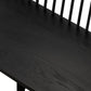 Aspen Bench - Black Oak