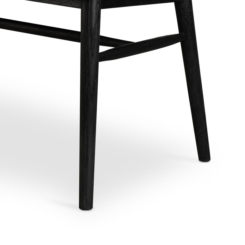 Aspen Bench - Black Oak