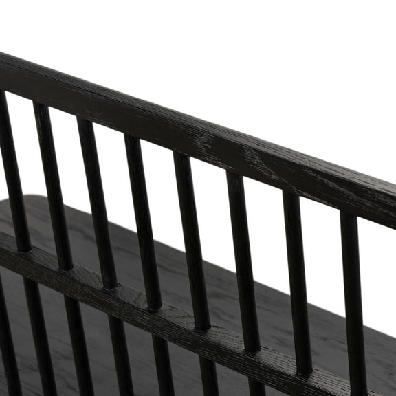 Aspen Bench - Black Oak