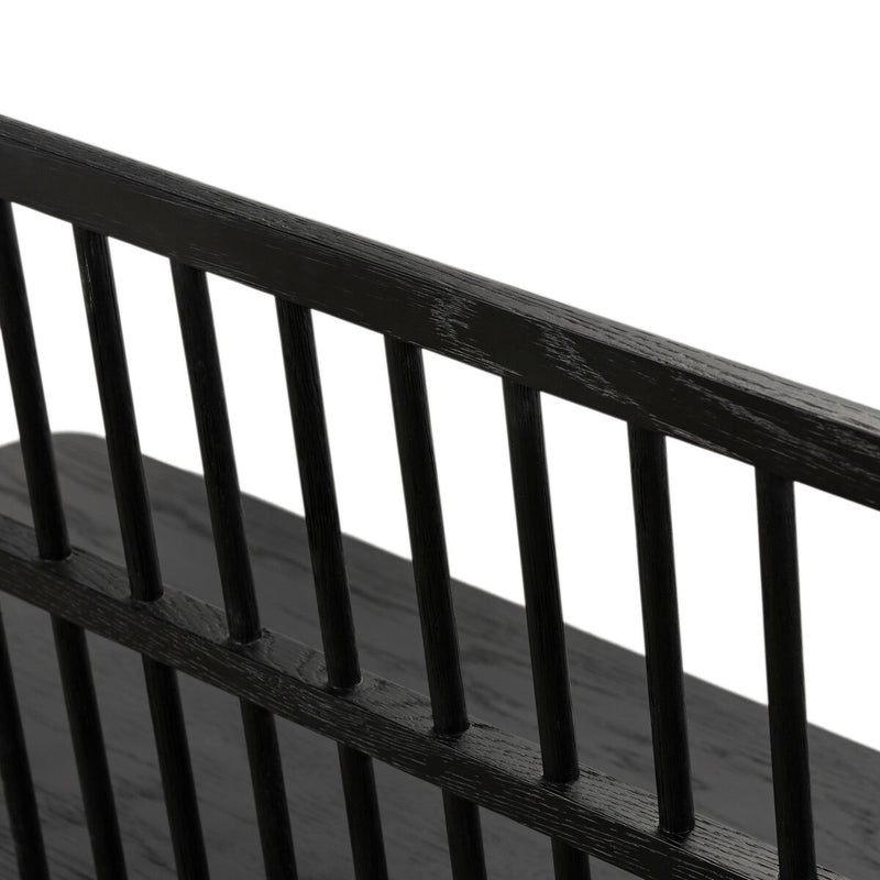 Aspen Bench - Black Oak