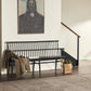 Aspen Bench - Black Oak