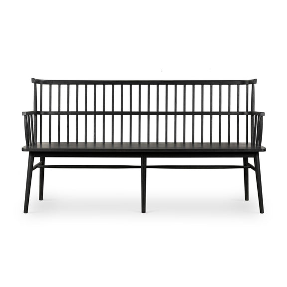 Aspen Bench - Black Oak