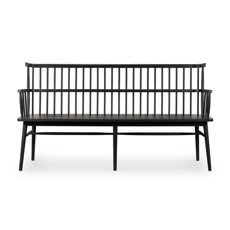 Aspen Bench - Black Oak