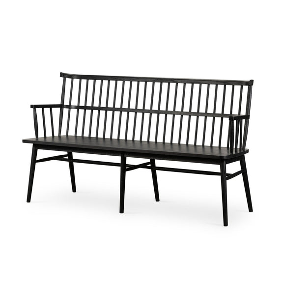 Aspen Bench - Black Oak