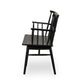Aspen Bench - Black Oak