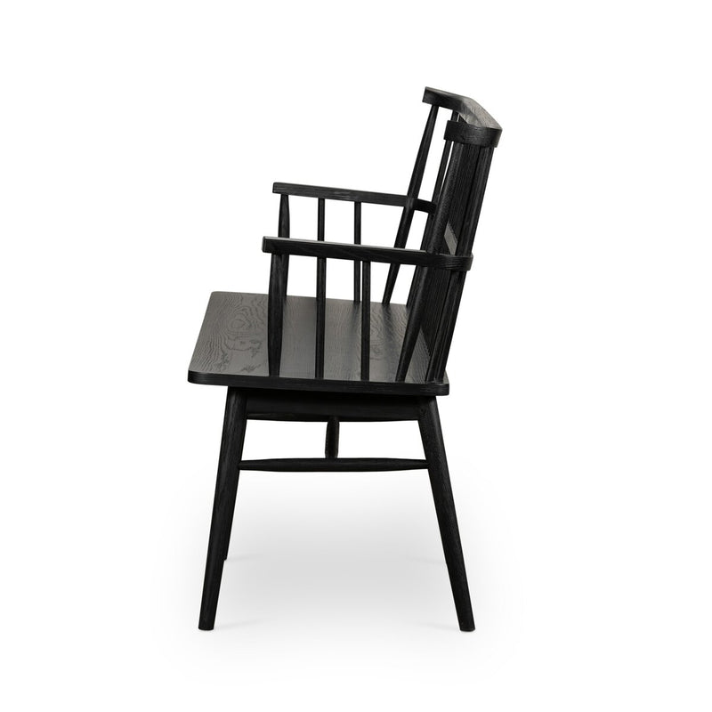 Aspen Bench - Black Oak