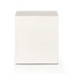 Parish End Table - White Concrete