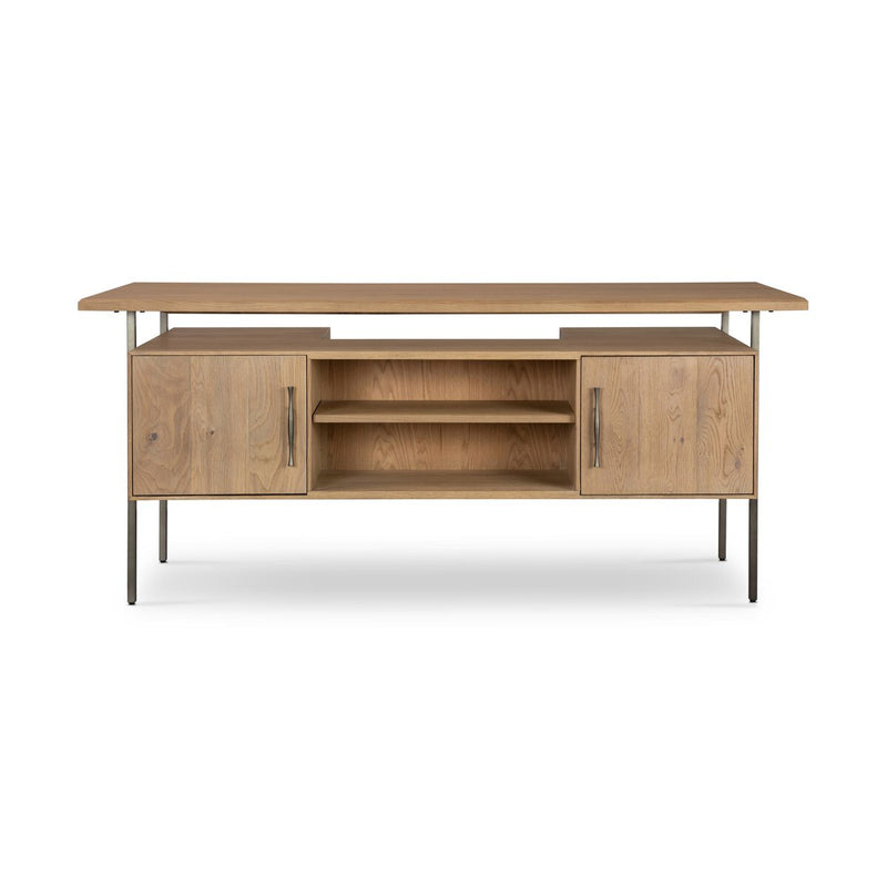Lauren Desk - Natural Solid Oak