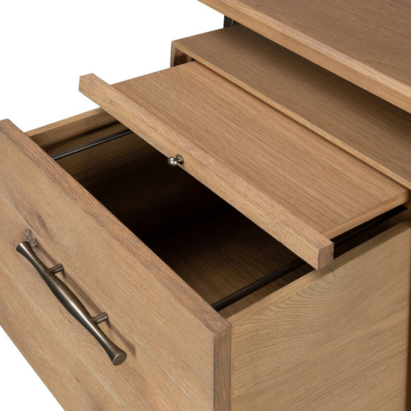 Lauren Desk - Natural Solid Oak