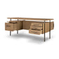 Lauren Desk - Natural Solid Oak