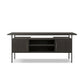Lauren Desk - Charcoal Oak Veneer