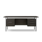 Lauren Desk - Charcoal Oak Veneer