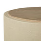 Crosby Side Table - Light Cream Shagreen