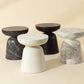 Lucida End Table - Marble Look
