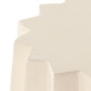 Gem Outdoor End Table - Parchment White