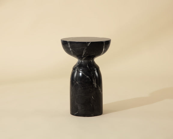 Goya End Table - Marble Look