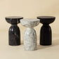 Goya End Table - Marble Look