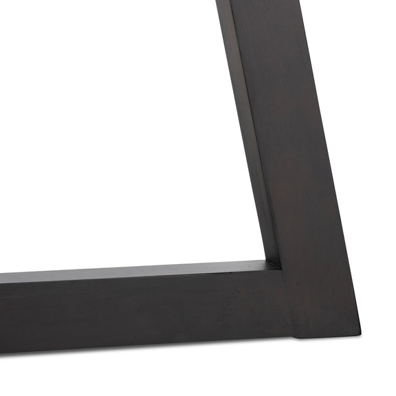 Eberwin Round Ext Dining Table - Dark Carbon