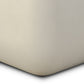 Ivan Square End Table - White Concrete