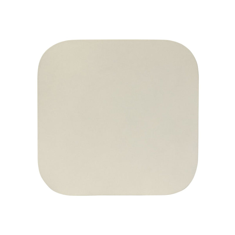 Ivan Square End Table - White Concrete