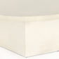 Bowman Outdoor Coffee Table - White Concrete