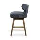 Task Swivel Stool - Modern Velvet Shadow