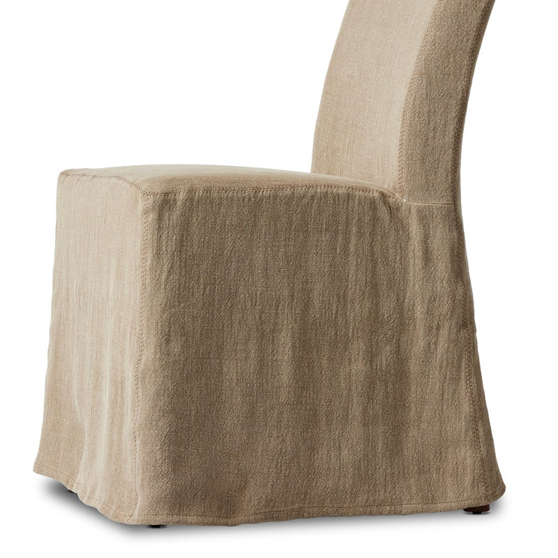Vista Slipcovered Dining Chair - Broadway Canvas