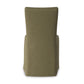 Vista Slipcovered Dining Chair - Broadway Olive