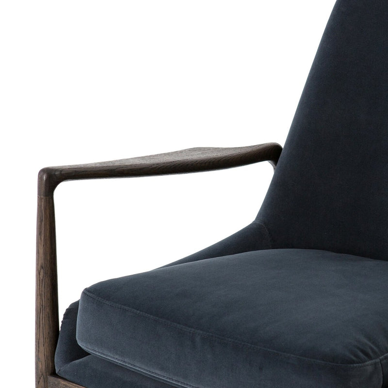 Braden Chair - Velvet Shadow