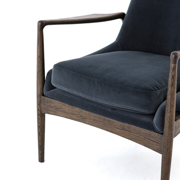 Braden Chair - Velvet Shadow