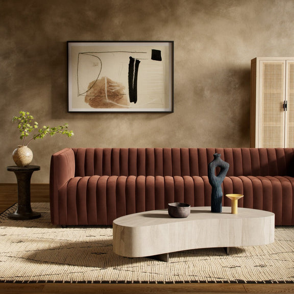 Augustine Sofa - Surrey Auburn