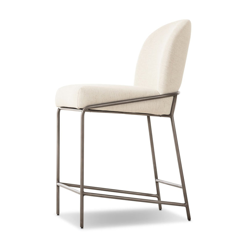 Astrud Bar + Counter Stool - Crypton Nomad Snow