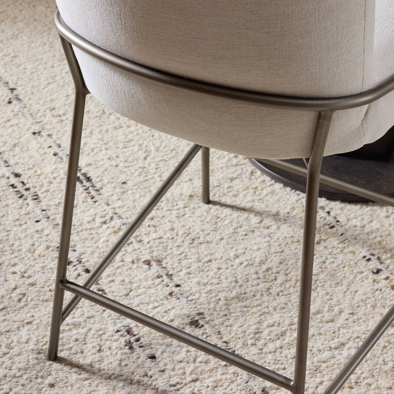 Astrud Bar + Counter Stool - Crypton Nomad Snow