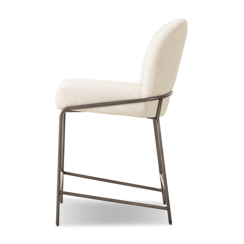 Astrud Bar + Counter Stool - Crypton Nomad Snow