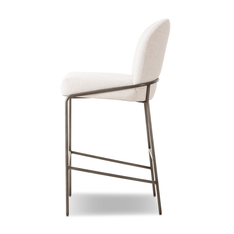 Astrud Bar + Counter Stool - Crypton Nomad Snow