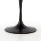 Powell Dining Table - Bright Brass Clad