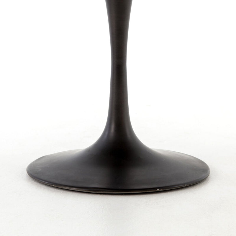 Powell Dining Table - Bright Brass Clad