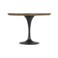 Powell Dining Table - Bright Brass Clad