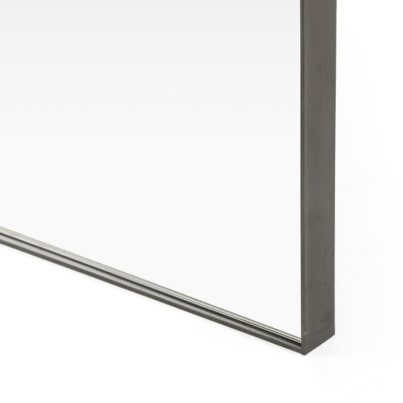 Bellvue Floor Mirror - Rustic Black