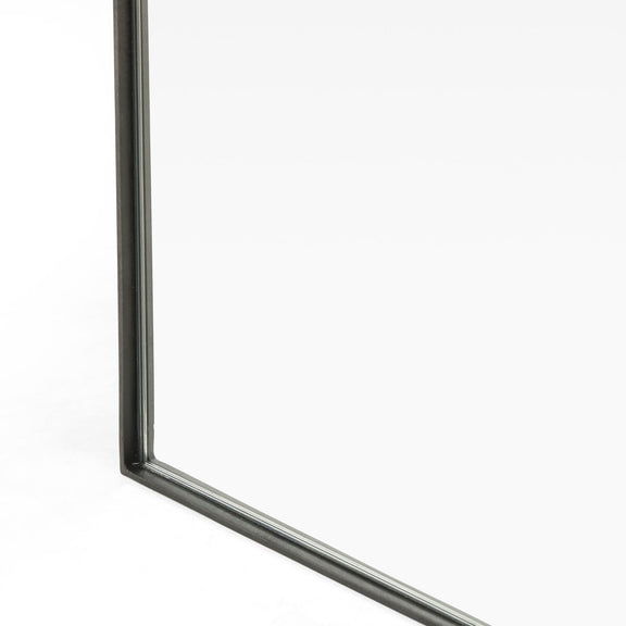 Bellvue Floor Mirror - Rustic Black